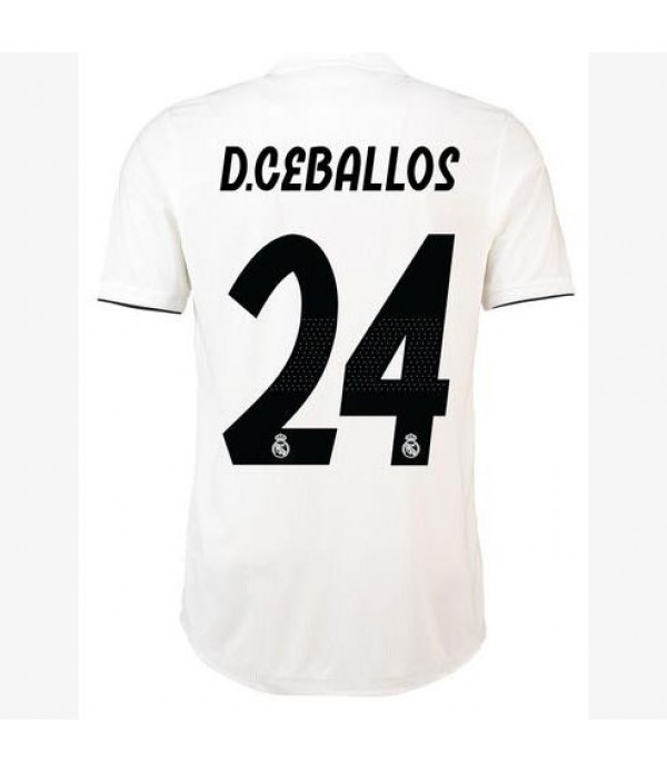 Primera Equipacion Camiseta Real Madrid D Ceballos 2018/19