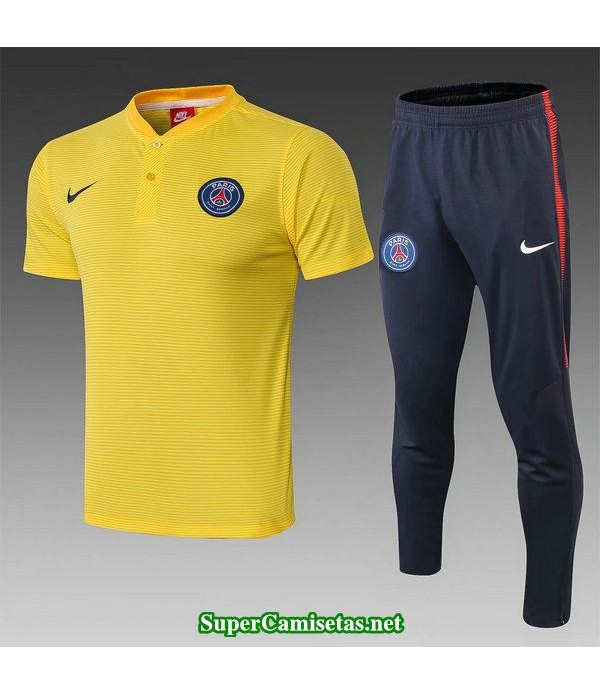 camiseta polo psg amarillo 2019/20