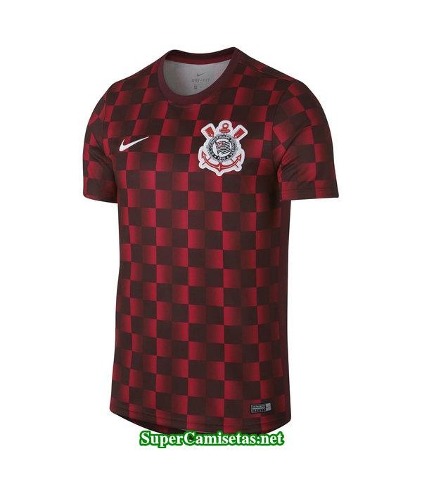 camiseta entrenamiento corinthians rojo 2019/20