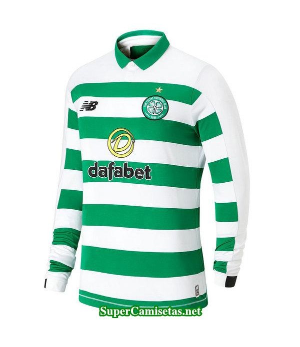 primera equipacion camiseta celtic manga larga 2019/20