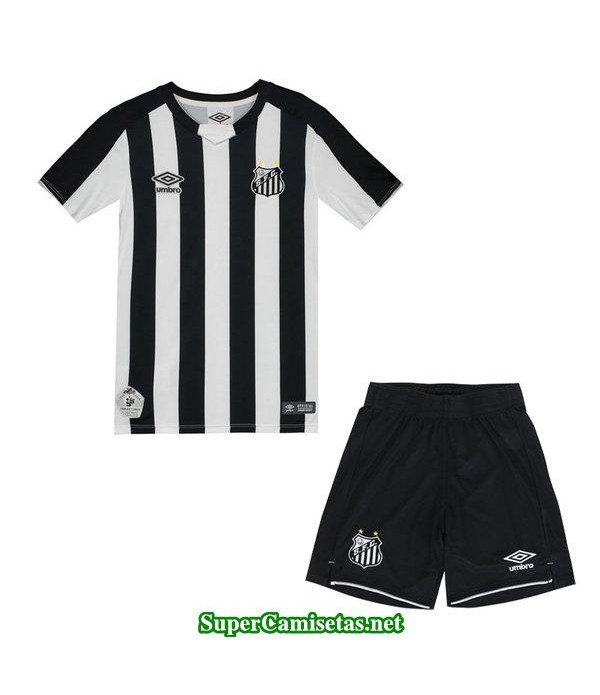 segunda equipacion camiseta santos fc ninos 2019/20