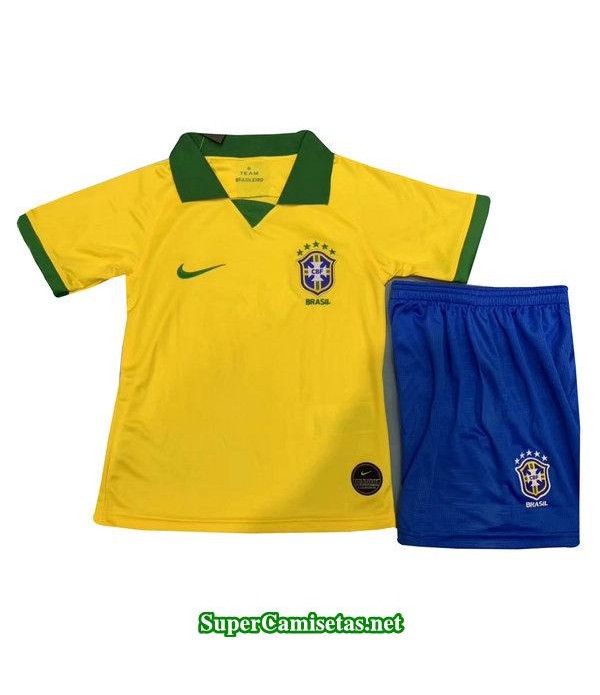 primera equipacion camiseta brasil ninos 2019/20