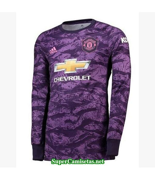 portero equipacion camiseta manchester united manga larga 2019/20