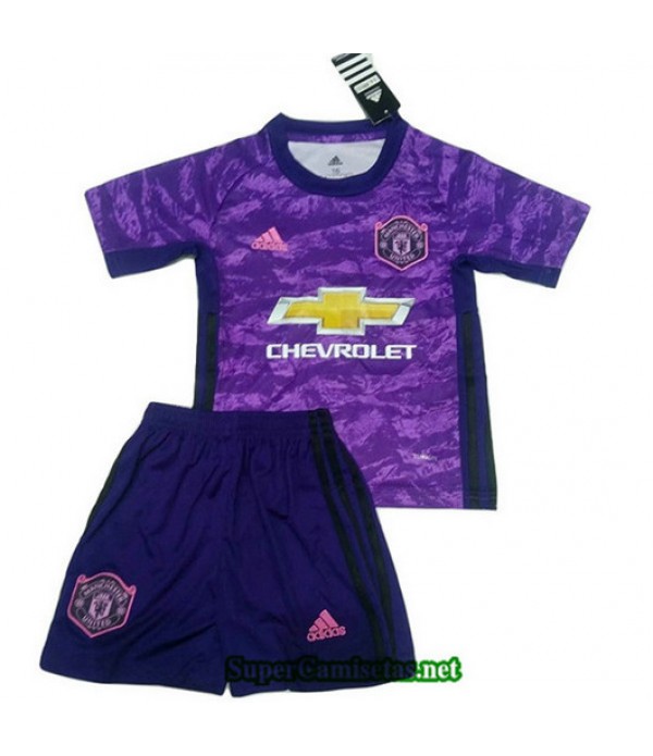 Camiseta Manchester united Portero Púrpura 2019/20