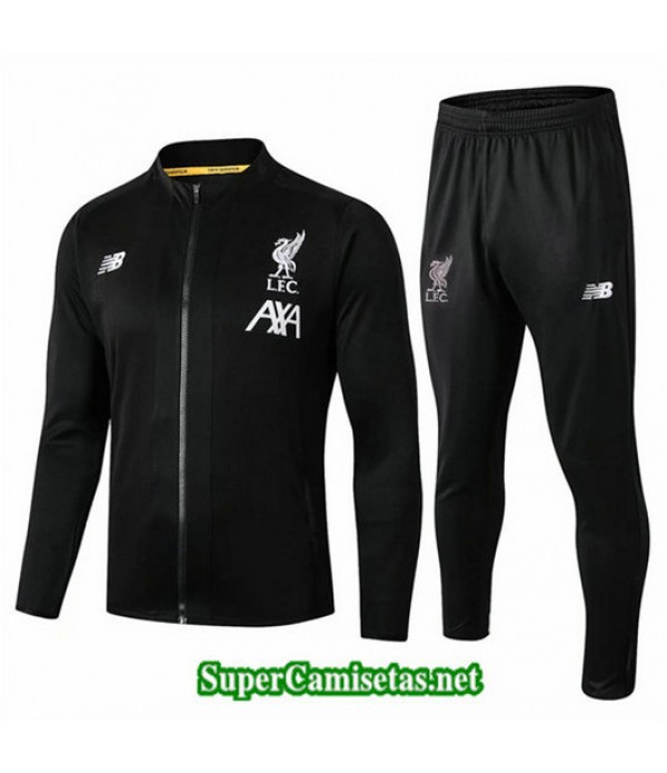 Chandal Liverpool L.F.C Chaqueta Negro/Blanco Negr...