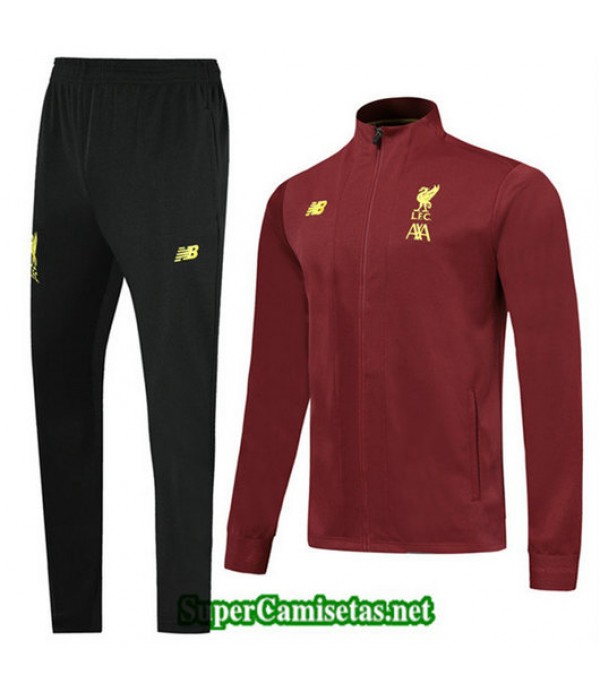 Chandal Liverpool L.F.C Chaqueta Rojo oscuro Rojo oscuro Cuello alto 2019/20