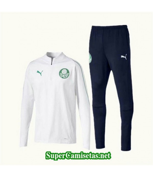 Chandal Palmeiras Blanco + Pantalón Negro Blanco + Pantalón Negro 2019/20