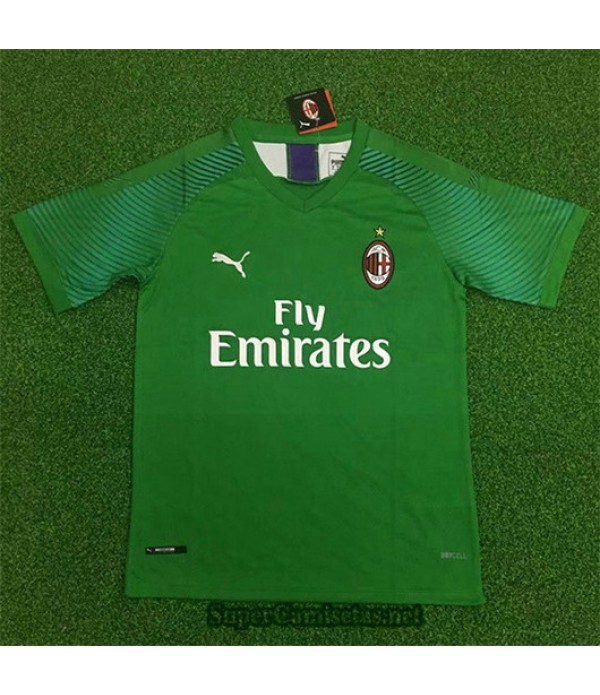 Equipacion Camiseta AC Milan Portero Verde 2019/20