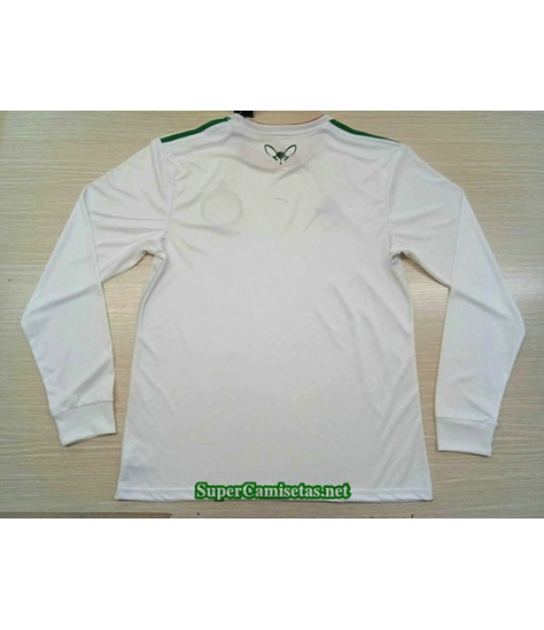 Equipacion Camiseta Argelia Manga Larga Blanco 2019/20