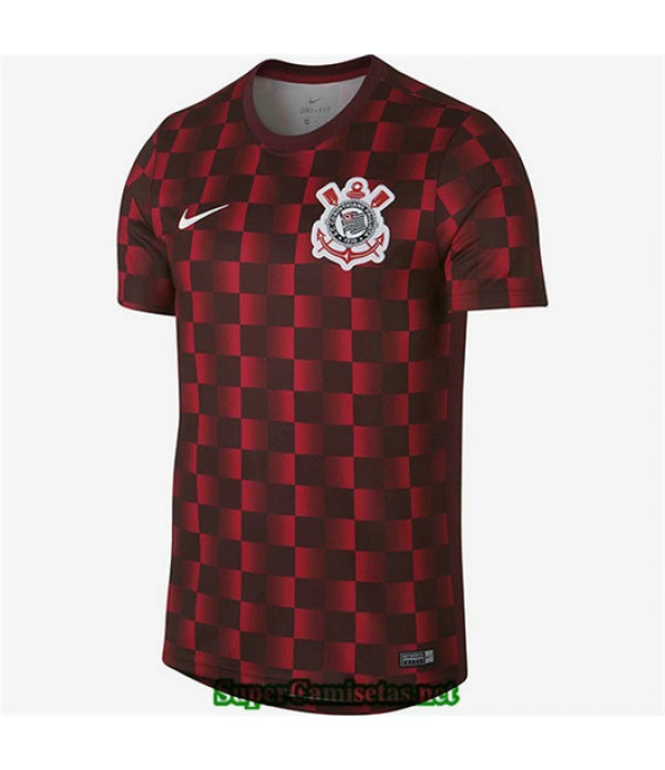 Equipacion Camiseta Corinthians Entrenamiento Rojo...