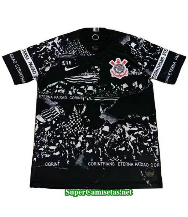 Equipacion Camiseta Corinthians Negro 2019/20