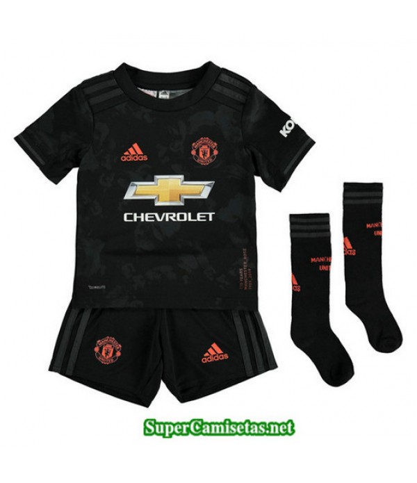Equipacion Camiseta Manchester United Ninos Negro ...