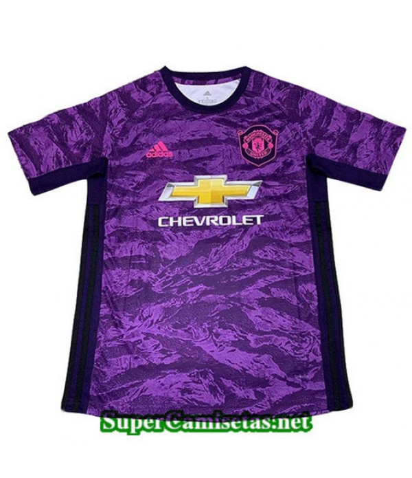 Equipacion Camiseta Manchester United Portero Púr...
