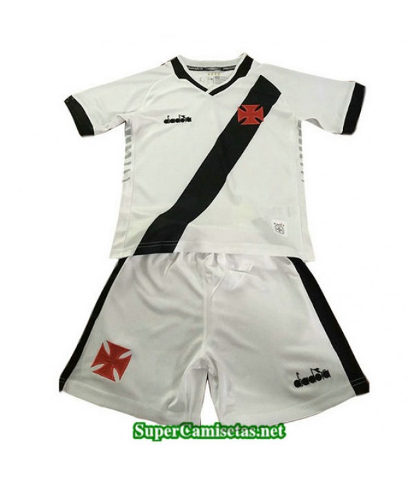 Primera Equipacion Camiseta CR Vasco da Gama Ninos Blanco 2019/20