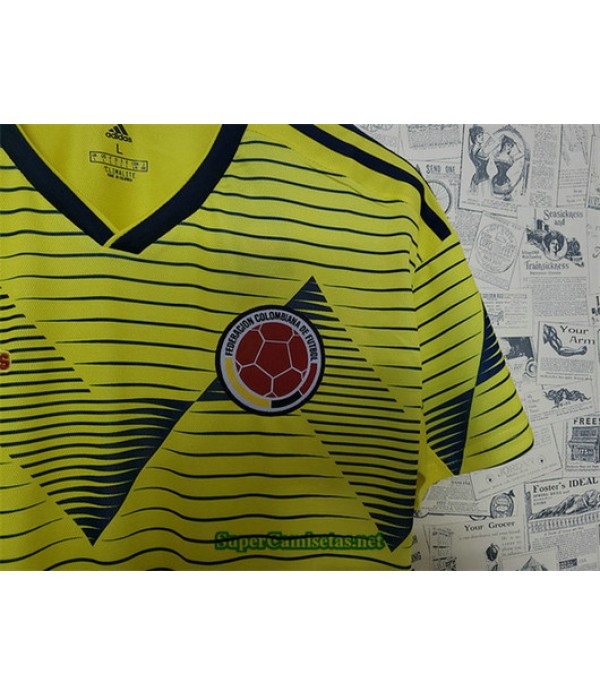 Primera Equipacion Camiseta Colombia Amarillo 2019/20