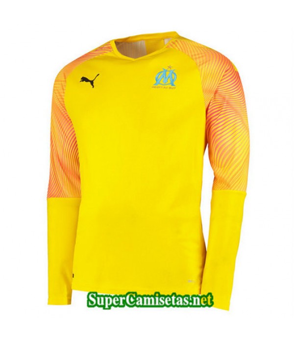 Primera Equipacion Camiseta Marsella Portero Amarillo 2019/20