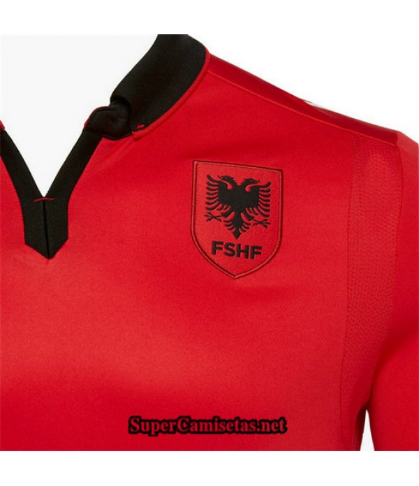 Segunda Equipacion Camiseta Albania Rojo 2019/20
