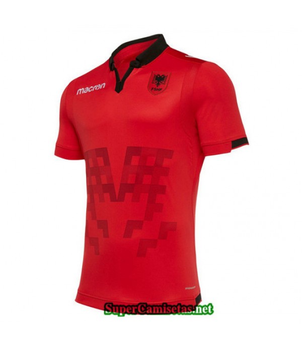 Segunda Equipacion Camiseta Albania Rojo 2019/20