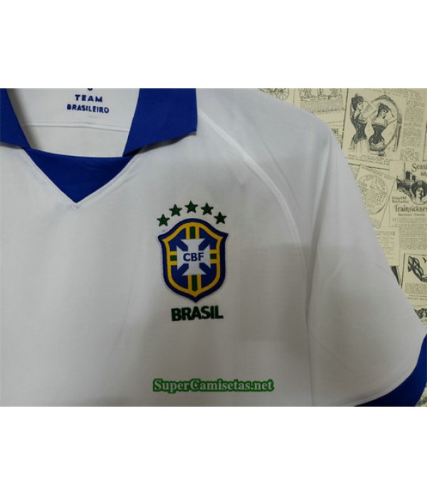 Segunda Equipacion Camiseta Bresil Blanco 2019/20