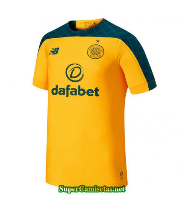 Segunda Equipacion Camiseta Celtic FC Amarillo 201...