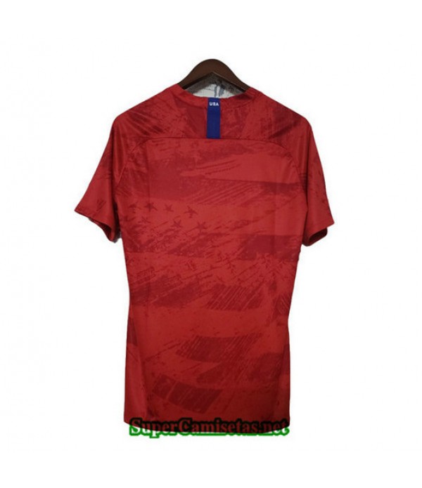 Segunda Equipacion Camiseta Etats Unis Rojo 2019/20
