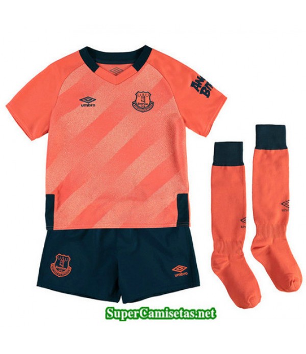 Segunda Equipacion Camiseta Everton Ninos 2019/20