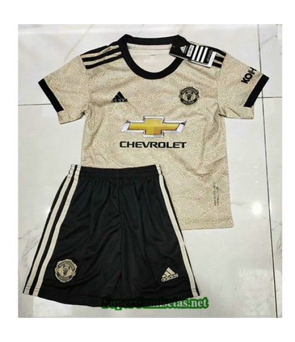 Segunda Equipacion Camiseta Manchester United Nino...