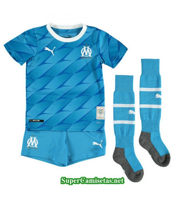 Segunda Equipacion Camiseta Marsella Ninos Azul 20...