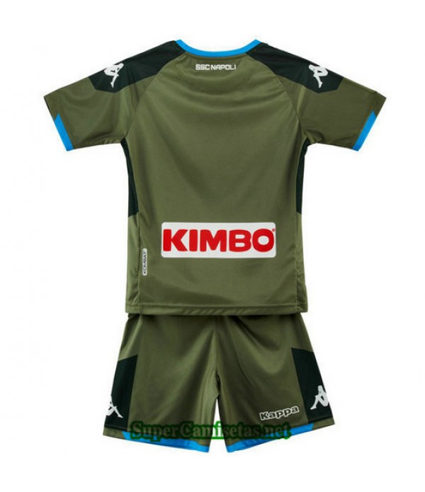 Segunda Equipacion Camiseta Napoli Ninos 2019/20