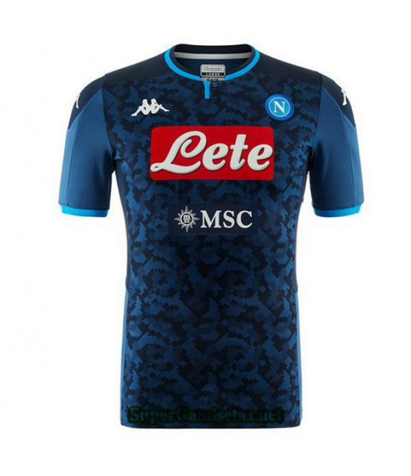 Segunda Equipacion Camiseta Napoli Portero Azul 2019/20