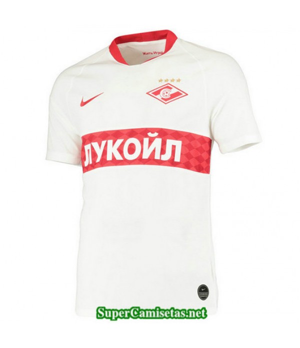 Segunda Equipacion Camiseta Spartak Moscú Blanco ...