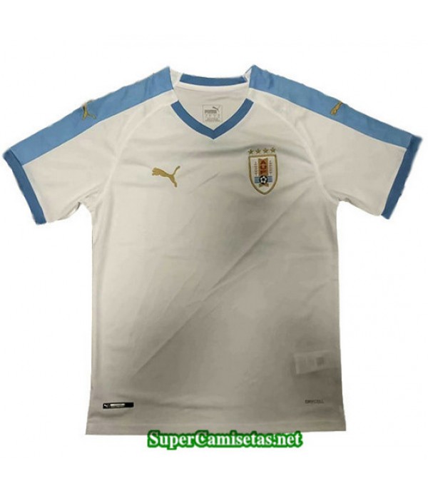 Segunda Equipacion Camiseta Uruguay Blanco 2019/20