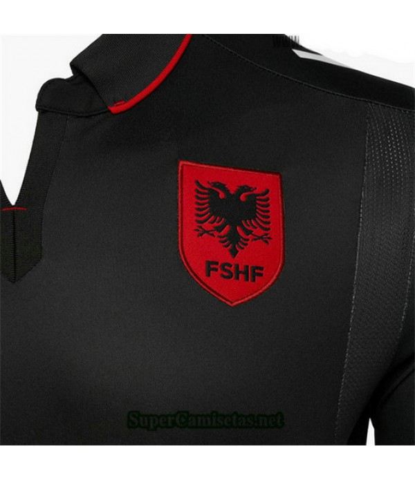Tercera Equipacion Camiseta Albania Negro 2019/20