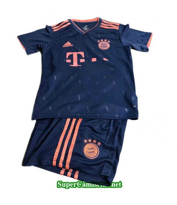 Tercera Equipacion Camiseta Bayern Munich Ninos 2019/20