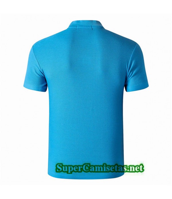 Tailandia Camiseta Fc Barcelona Polo Equipacion Azul 2019/20