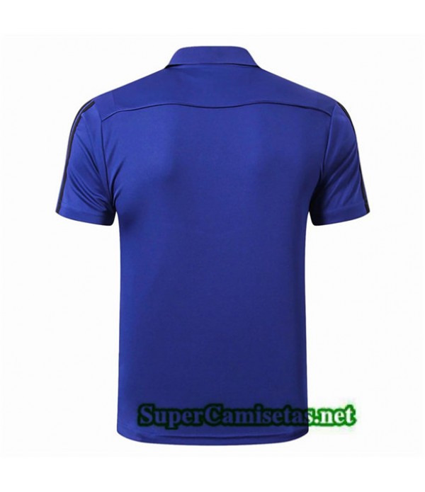 Tailandia Camiseta Manchester United Polo Equipacion Azul 2019/20