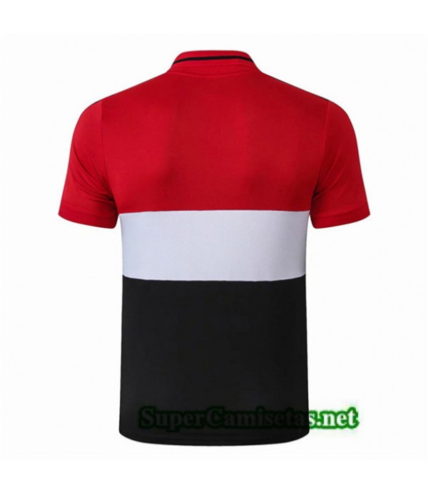 Tailandia Camiseta Manchester United Polo Equipacion Rojo/negro 2019/20