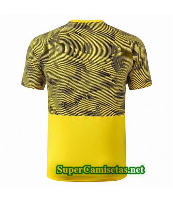 Tailandia Camiseta Pre Match Borussia Dortmund Equipacion Amarillo 2019/20