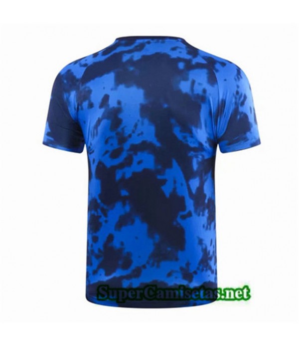 Tailandia Camiseta Pre Match Manchester United Equipacion Azul 2019/20