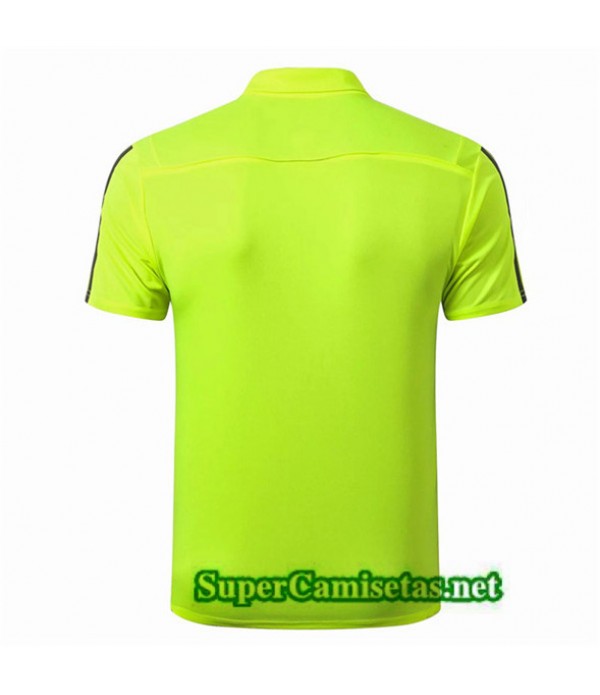 Tailandia Camiseta Pre Match Polo Flamengo Equipacion Verde 2019/20