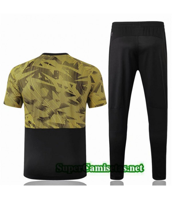 Tailandia Camiseta Kit De Entrenamiento Borussia Dortmund Equipacion Negro 2019/20
