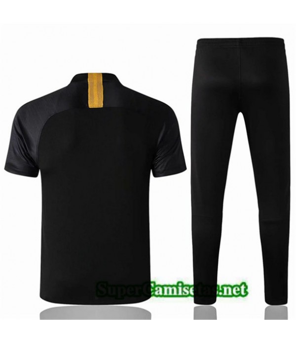Tailandia Camiseta Kit De Entrenamiento Inter Milan Equipacion Negro 2019/20