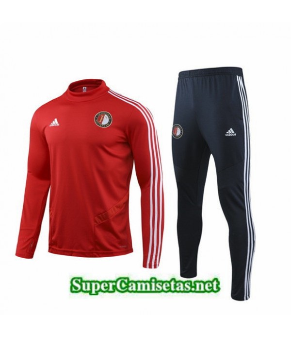 Tailandia Chandal Feyenoord Equipacion Rojo/negro ...