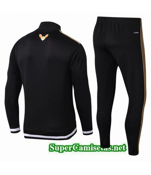 Tailandia Chaqueta De Chandal Argelia Equipacion Negro 2019/20