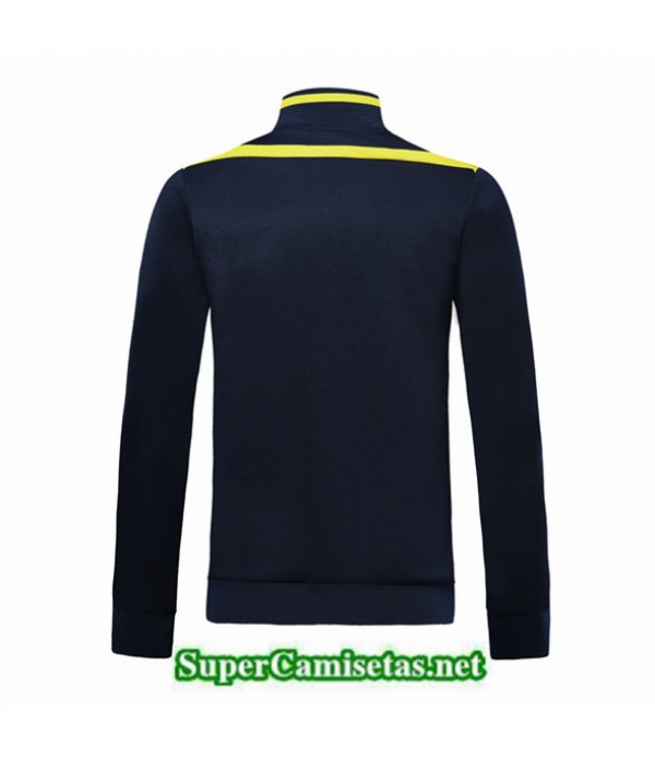 Tailandia Camiseta Arsenal Chaqueta Azul Oscuro/amarillo 2019/20