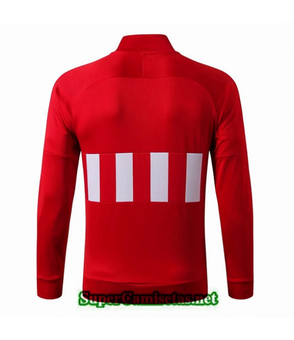Tailandia Camiseta Atletico Madrid Chaqueta Rojo Negro 2019/20