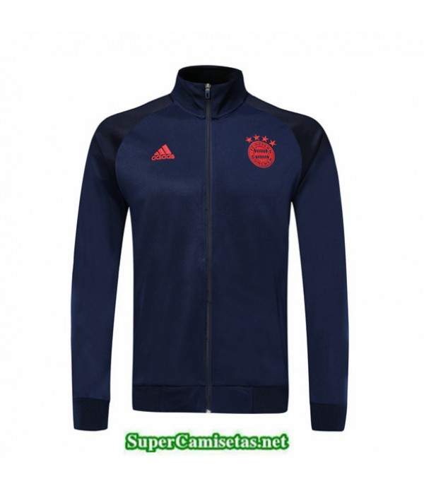 Tailandia Camiseta Bayern Munich Chaqueta Azul Oscuro/rojo 2019/20
