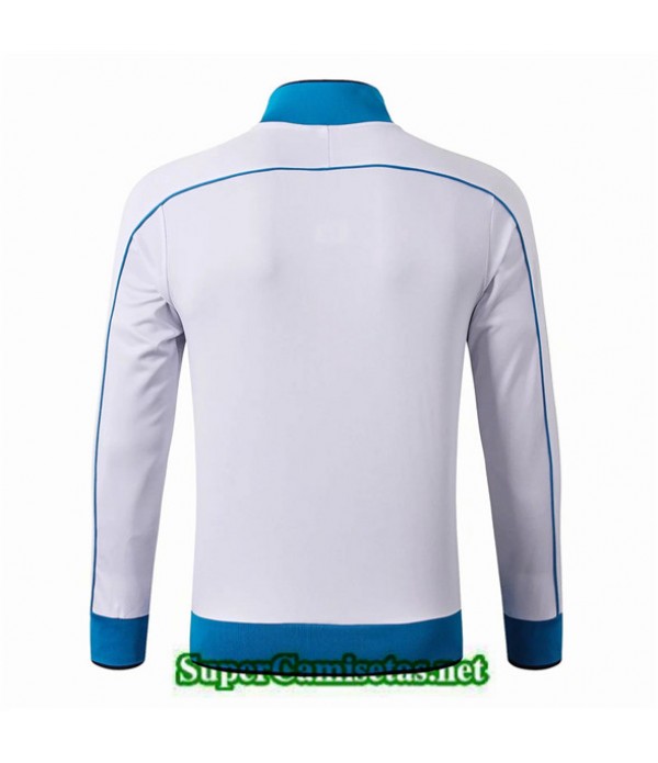 Tailandia Camiseta Brasil Chaqueta Blanco/azul 2019/20