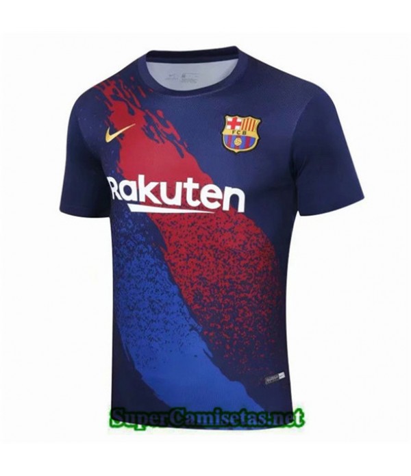 Tailandia Camiseta Entrenamiento Barcelona Azul Os...