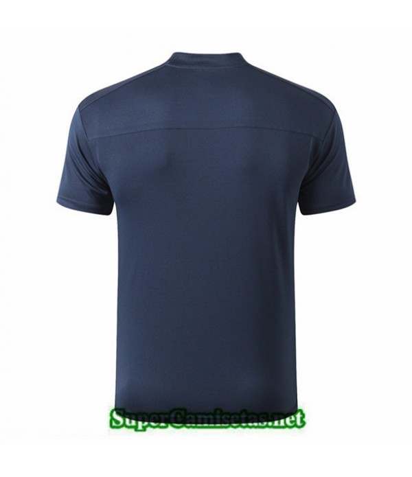 Tailandia Camiseta Entrenamiento Marsella Azul Oscuro 2019/20 Cuello V